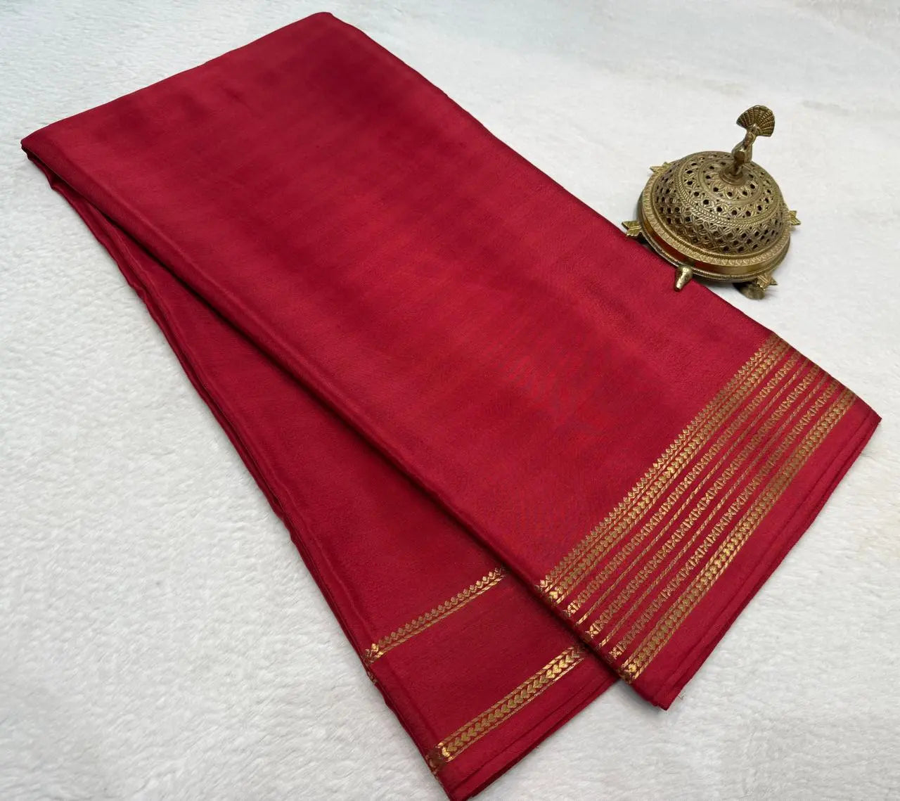 PURE CSG ZARI MYSORE SILK SAREES