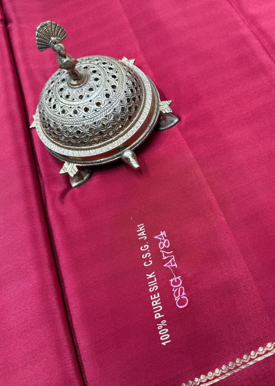 PURE CSG ZARI MYSORE SILK SAREES