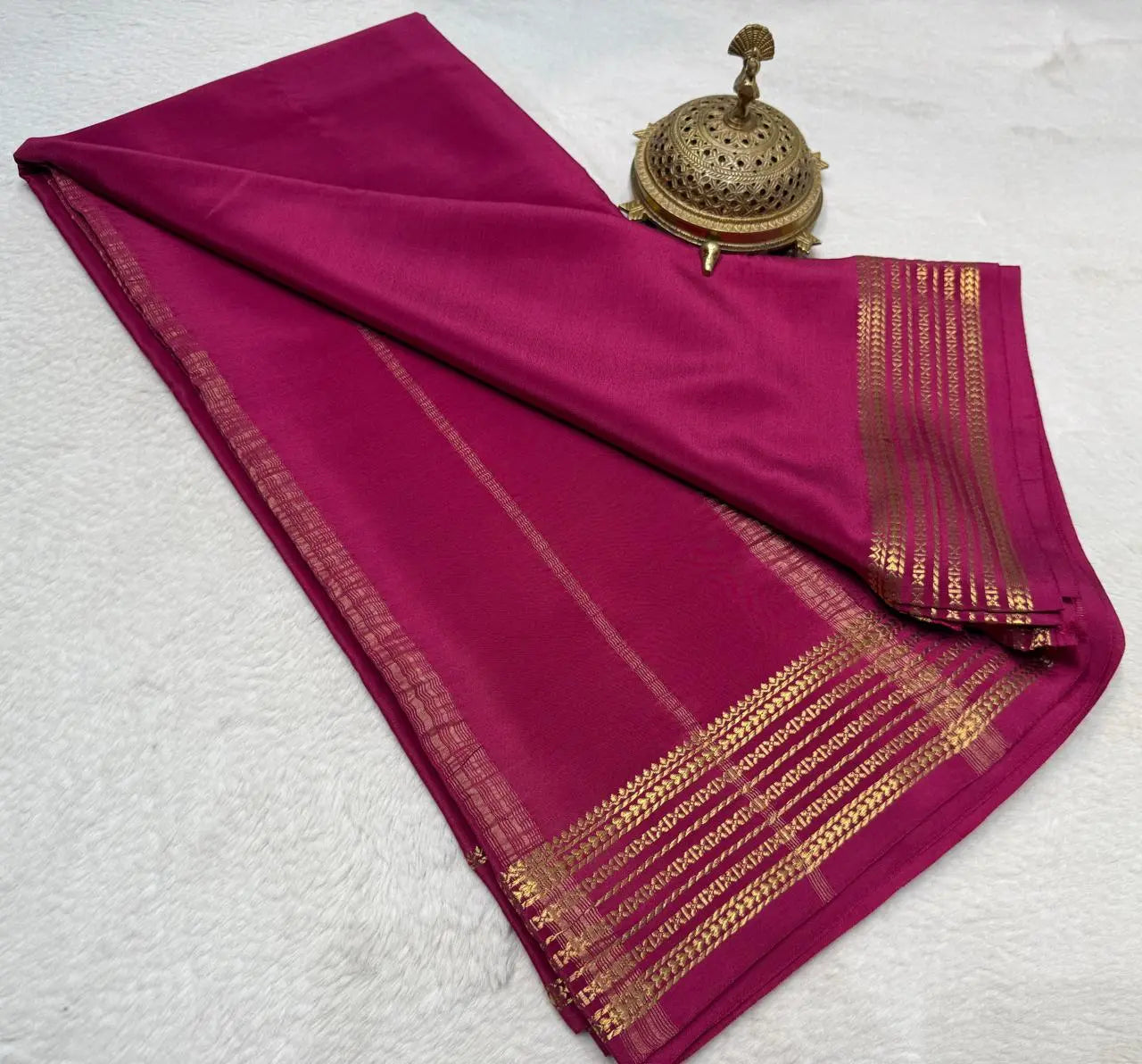 PURE CSG ZARI MYSORE SILK SAREES
