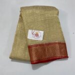 Contrast mysore crepe silk sarees online