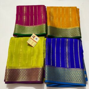 Mysore crepe sarees with price