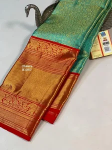 Pure kanjeevaram handloom silk saree 2022